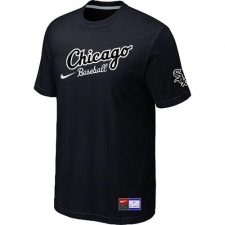 MLB Men's Chicago White Sox Nike Practice T-Shirt - Black