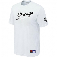 MLB Men's Chicago White Sox Nike Practice T-Shirt - White