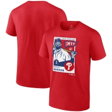 Men's Philadelphia Phillies Bryce Harper Fanatics Branded Red 2022 National League Champions MVP Big & Tall T-Shirt