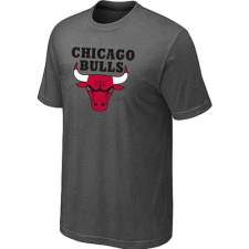 NBA Chicago Bulls Men's Big & Tall Short Sleeve T-Shirt - Dark Grey