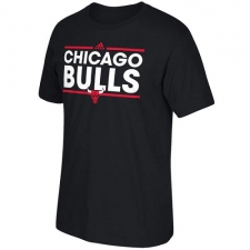 NBA Men's Chicago Bulls Adidas Dassler T-Shirt - Black