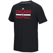 NBA Men's Chicago Bulls Adidas On-Court Climalite Ultimate T-Shirt - Black