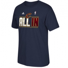 NBA Men's Cleveland Cavaliers Adidas 2015 Playoffs Slogan T-Shirt - Navy