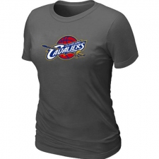 NBA Women's Cleveland Cavaliers Big & Tall Primary Logo T-Shirt - Dark Grey