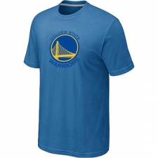 NBA Men's Golden State Warriors Big & Tall Primary Logo T-Shirt - Light Blue