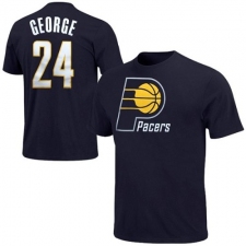 NBA Adidas Indiana Pacers #24 Paul George Game Time T-Shirt - Navy