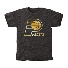 NBA Men's Indiana Pacers Gold Collection Tri-Blend T-Shirt - Black