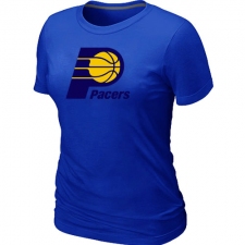NBA Women's Indiana Pacers Big & Tall Primary Logo T-Shirt - Blue