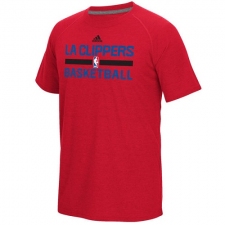 NBA Men's Los Angeles Clippers Adidas On-Court Climalite Ultimate T-Shirt - Red