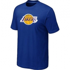 NBA Men's Los Angeles Lakers Big & Tall Primary Logo T-Shirt - Blue