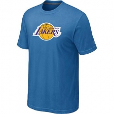 NBA Men's Los Angeles Lakers Big & Tall Primary Logo T-Shirt - Light Blue