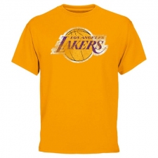 NBA Men's Los Angeles Lakers Big & Tall Team T-Shirt - Gold