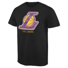 NBA Men's Los Angeles Lakers Noches Enebea T-Shirt - Black