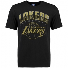 NBA Men's Los Angeles Lakers UNK Evolve T-Shirt - Black