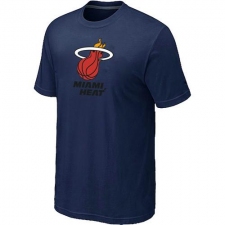 NBA Men's Miami Heat Big & Tall Primary Logo T-Shirt - Navy