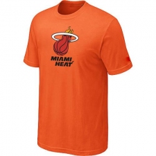 NBA Men's Miami Heat Big & Tall Primary Logo T-Shirt - Orange