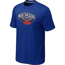 NBA Men's New Orleans Pelicans Big & Tall Primary Logo T-Shirt - Blue