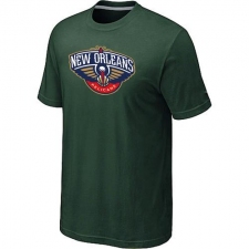 NBA Men's New Orleans Pelicans Big & Tall Primary Logo T-Shirt - Dark Green