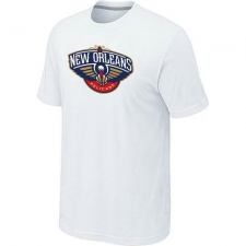 NBA Men's New Orleans Pelicans Big & Tall Primary Logo T-Shirt - White
