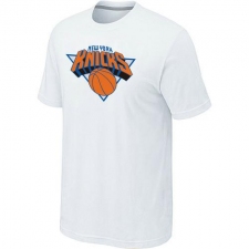 NBA Men's New York Knicks Big & Tall Primary Logo T-Shirt - White