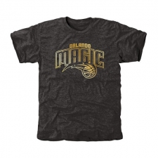 NBA Men's Orlando Magic Gold Collection Tri-Blend T-Shirt - Black