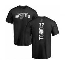 Basketball San Antonio Spurs #77 DeMarre Carroll Black Backer T-Shirt