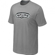 NBA Men's San Antonio Spurs Big & Tall Primary Logo T-Shirt - Grey