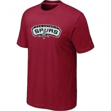 NBA Men's San Antonio Spurs Big & Tall Primary Logo T-Shirt - Red