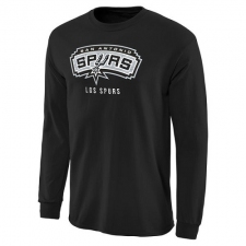 NBA Men's San Antonio Spurs Noches Enebea Long Sleeve T-Shirt - Black