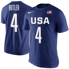 NBA Men's Jimmy Butler USA Basketball Nike Rio Replica Name & Number T-Shirt - Royal
