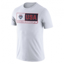 NBA Men's USA Basketball Nike Team Dri-FIT T-Shirt - White