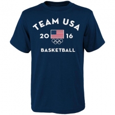 NBA Men's USA Basketball Very Official National Governing Body T-Shirt - Navy