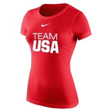 NBA Team USA Nike Women's Core T-Shirt - Red