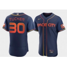 Men's Toddler Houston Astros #30 Hector Rondon Nike Navy 2022 City Connect Player Jersey