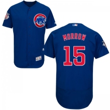 Men's Majestic Chicago Cubs #15 Brandon Morrow Royal Blue Alternate Flex Base Authentic Collection MLB Jersey