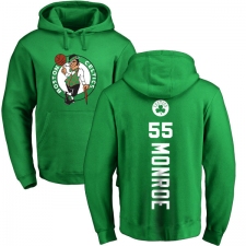 NBA Nike Boston Celtics #55 Greg Monroe Kelly Green Backer Pullover Hoodie