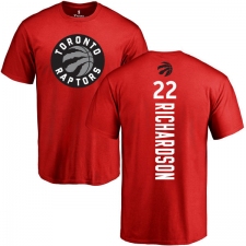 NBA Nike Toronto Raptors #22 Malachi Richardson Red Backer T-Shirt