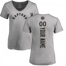 NBA Women's Nike Toronto Raptors #22 Malachi Richardson Ash Backer T-Shirt