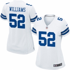 Women's Nike Dallas Cowboys #52 Connor Williams Game White NFL Jersey