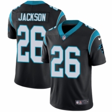 Men's Nike Carolina Panthers #26 Donte Jackson Black Team Color Vapor Untouchable Limited Player NFL Jersey