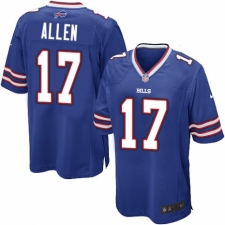 Men's Nike Buffalo Bills #17 Josh Allen Game Royal Blue Team Color NFL Jersey