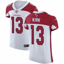 Men's Nike Arizona Cardinals #13 Christian Kirk White Vapor Untouchable Elite Player NFL Jersey