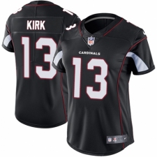 Women's Nike Arizona Cardinals #13 Christian Kirk Black Alternate Vapor Untouchable Limited Player NFL Jersey