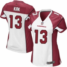Women's Nike Arizona Cardinals #13 Christian Kirk Game White NFL Jersey