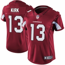 Women's Nike Arizona Cardinals #13 Christian Kirk Red Team Color Vapor Untouchable Elite Player NFL Jersey