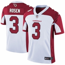 Youth Nike Arizona Cardinals #3 Josh Rosen White Vapor Untouchable Elite Player NFL Jersey