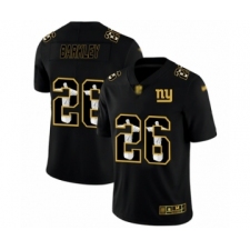 Men's New York Giants #26 Saquon Barkley Black Jesus Faith Limited Football Jersey