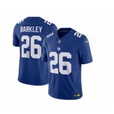 Men's Nike New York Giants #26 Saquon Barkley Blue 2023 F.U.S.E. Vapor Untouchable Limited Stitched Jersey
