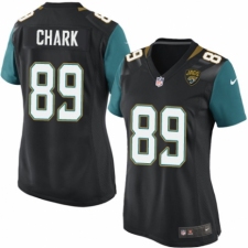 Women's Nike Jacksonville Jaguars #89 DJ Chark Game Black Alternate NFL Jersey