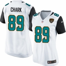 Women's Nike Jacksonville Jaguars #89 DJ Chark Game White NFL Jersey